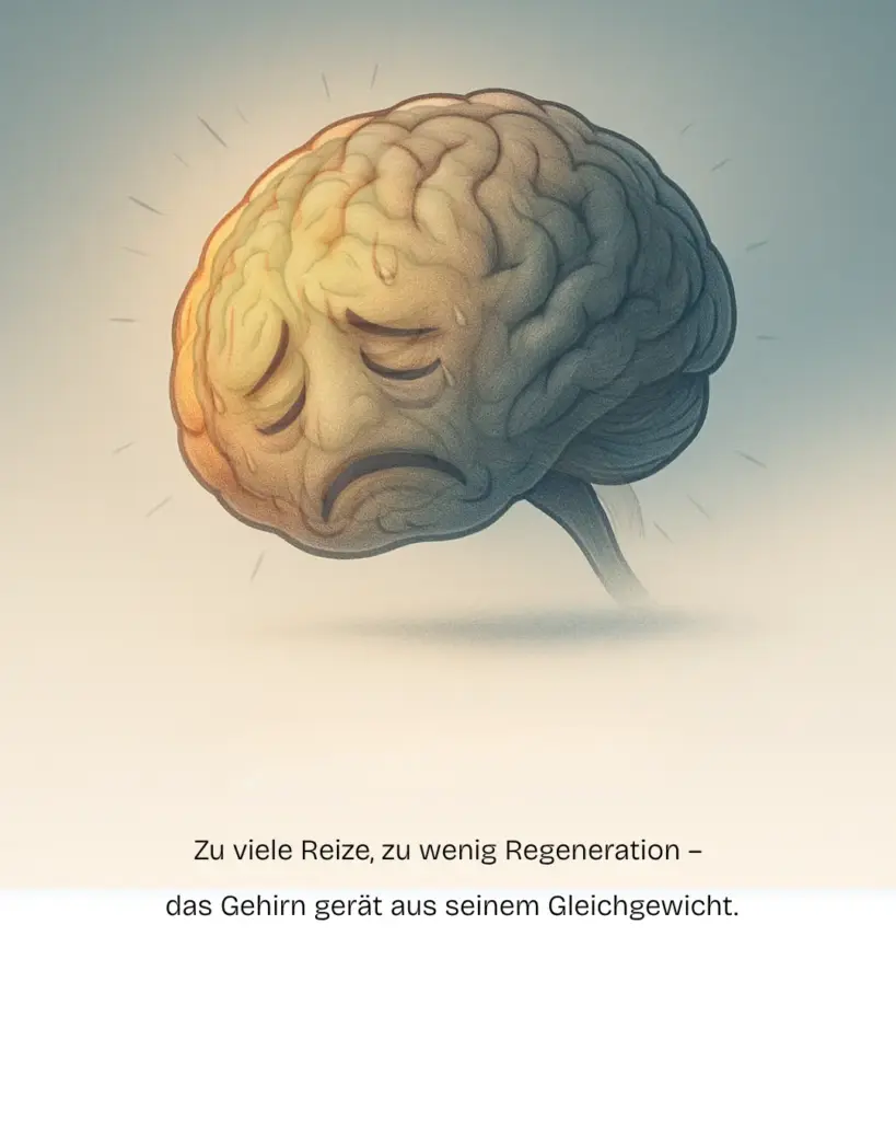 Symbolbild erschöpftes Gehirn