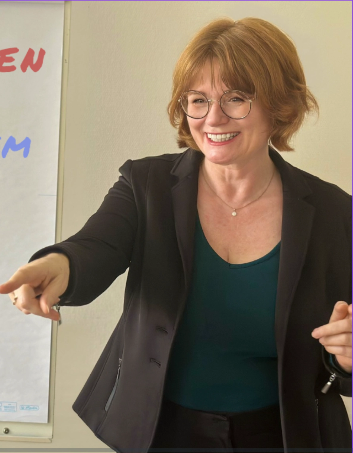 Zwzei Frauen in einer Seminarpause